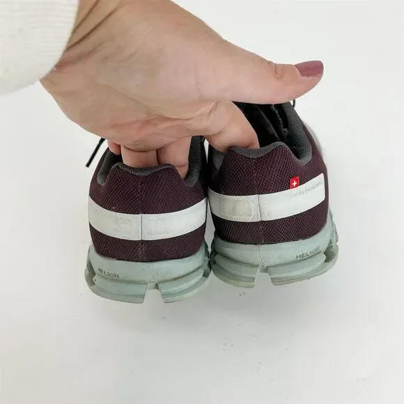 ON Women's Cloudflow Sneakers Lightweight Running Shoes Size 7.5 - Picture 6 of 8